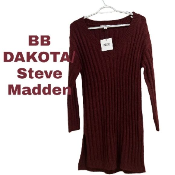 BB Dakota/Steve Madden Sweater Dress - Picture 1 of 13